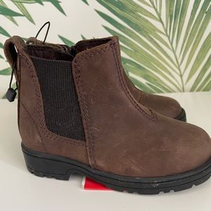 Zara NWT leather booties